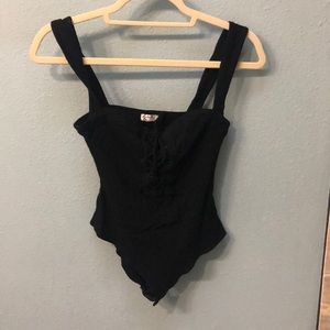 Free people corset style bodysuit